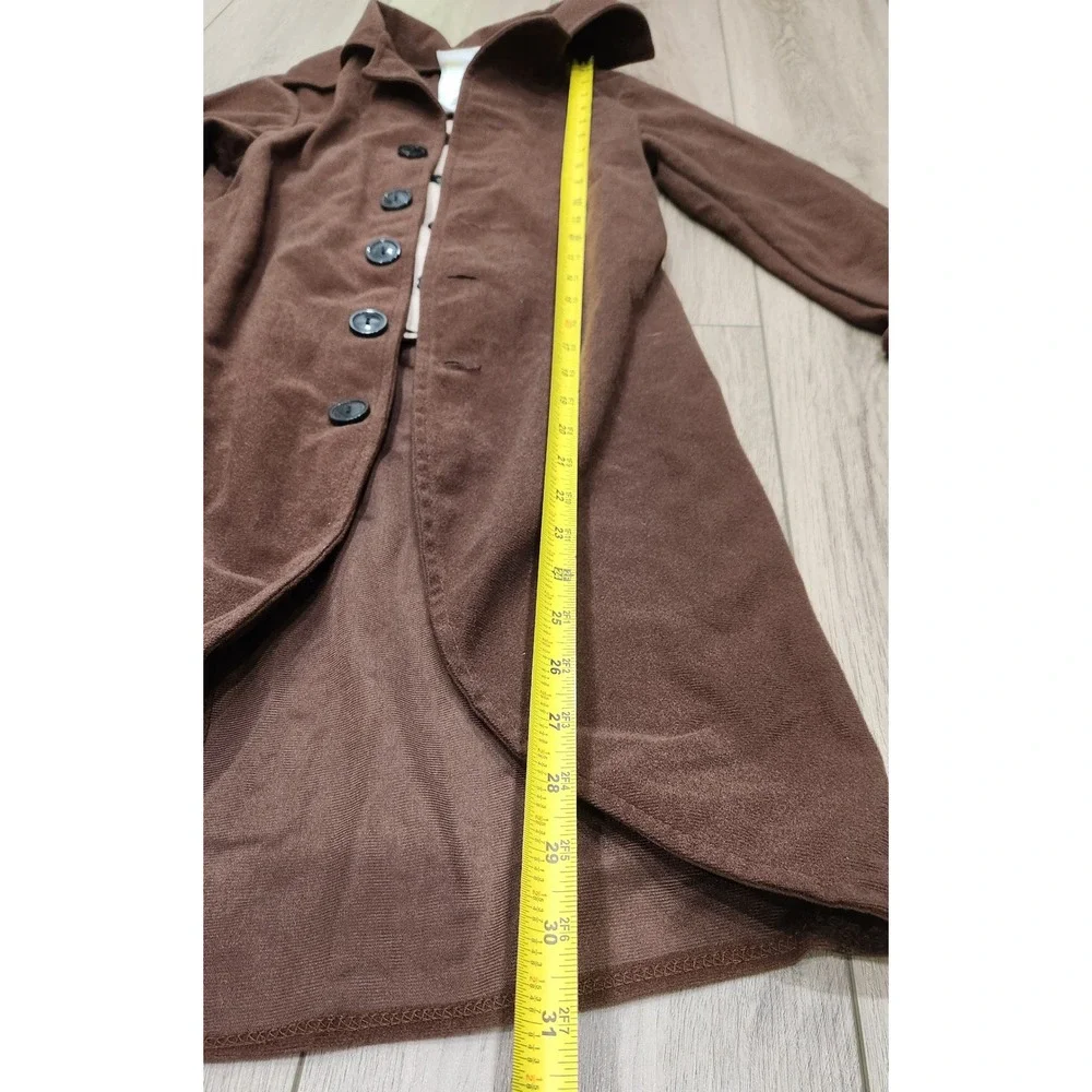 California Costumes Kids L Colonial Brown Tailcoat Attached Vest Hamilton Style
